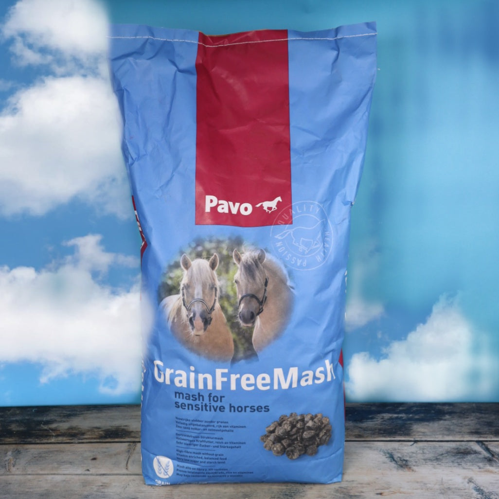 Pavo GrainFreeMash - Faserreiches Mash ohne Getreide
