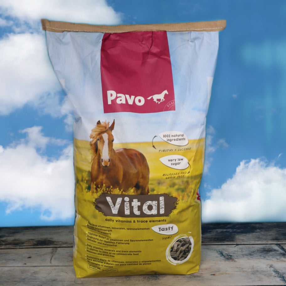 Pavo Vital - getreide-/melassefreies Mineralfutter