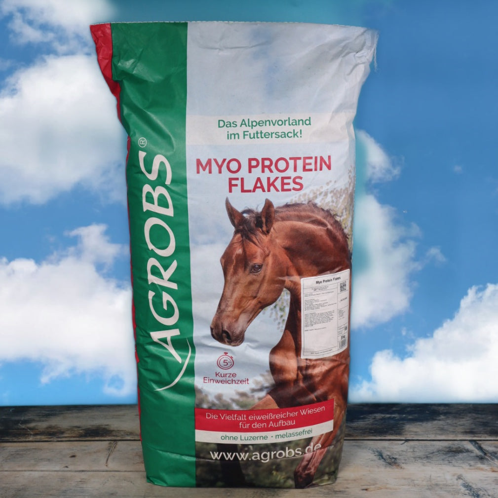 Agrobs Myo Protein Flakes - Die Vielfalt eiweißreicher Wiesen für den Aufbau