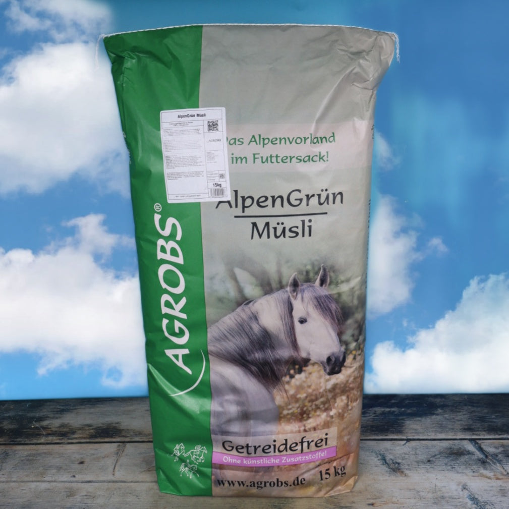 Agrobs Alpengrün-Müsli - Auf Natürlichkeit bedacht