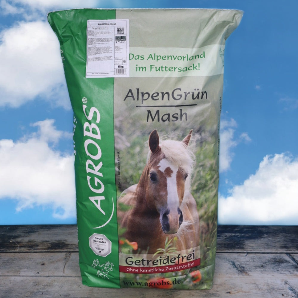 Agrobs Alpengrün-Mash - Für eine gesunde Verdauung