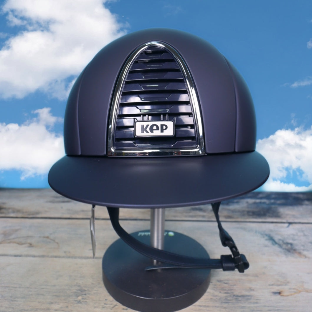 KEP ITALIA - Cromo 2.0 Reithelm - Blau