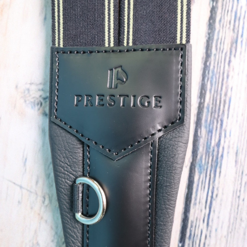 Prestige Ledersattelgurt mit Elastikzug