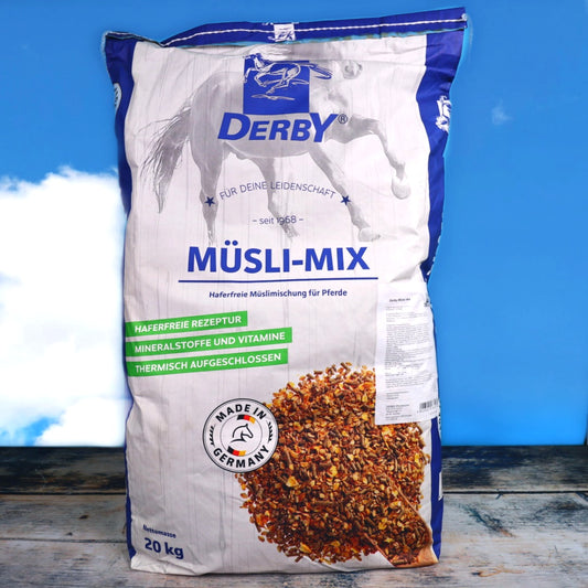 DERBY Müsli Mix - für eine ausgewogene Pferdeernährung