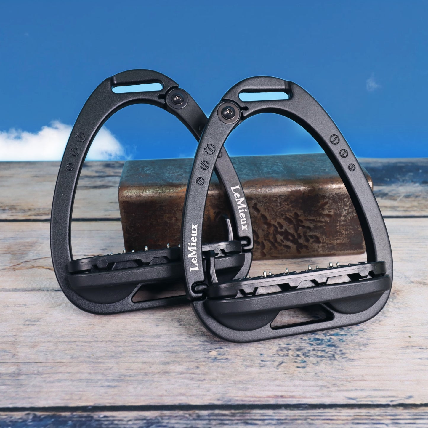 LeMieux - Sicherheitssteigbügel - LM Vector Control Stirrup Black/Black