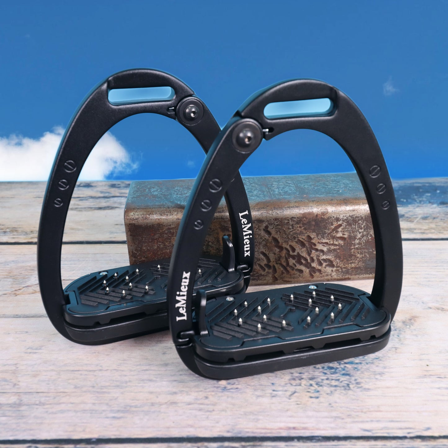 LeMieux - Sicherheitssteigbügel - LM Vector Control Stirrup Black/Black