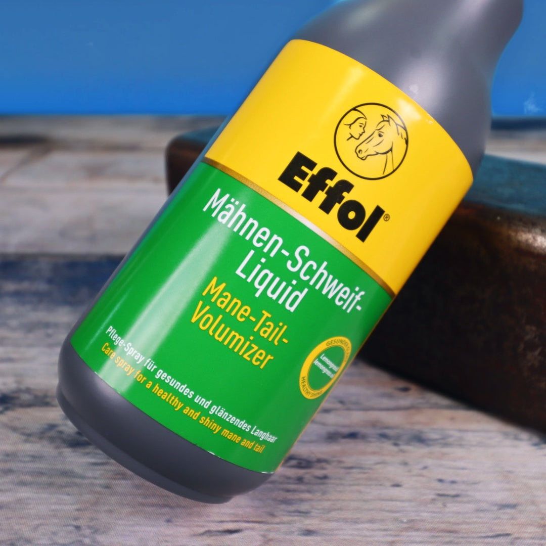 Effol Mähnen-Schweif-Liquid - Mehr Fülle und Volumen für Mähne und Schweif - 500ml