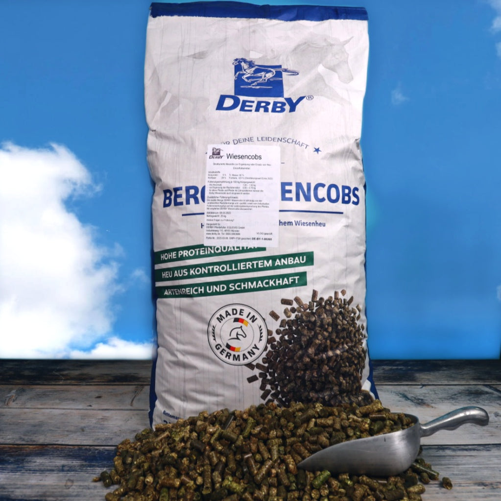 DERBY Wiesencobs - besonders eiweiß- und staubarm