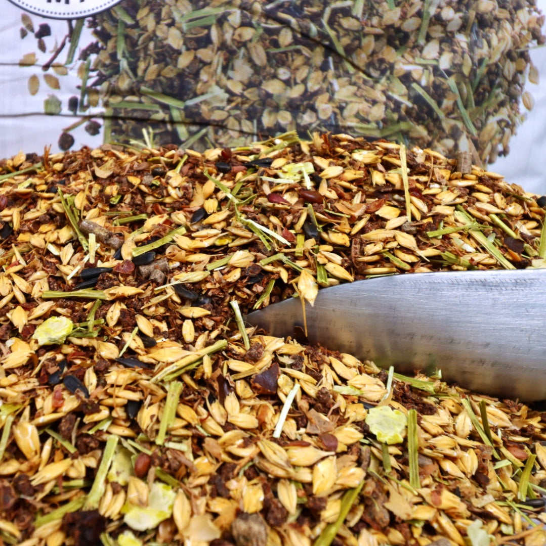 DERBY Apfel Müsli - Eiweißarmes Natur-Müsli für Freizeitpferde