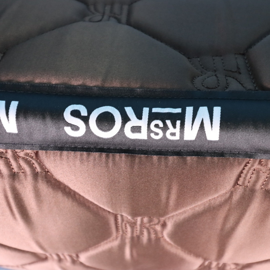 MRS. ROS - Charmer Dressage Saddle Pad - Hot Chocolate