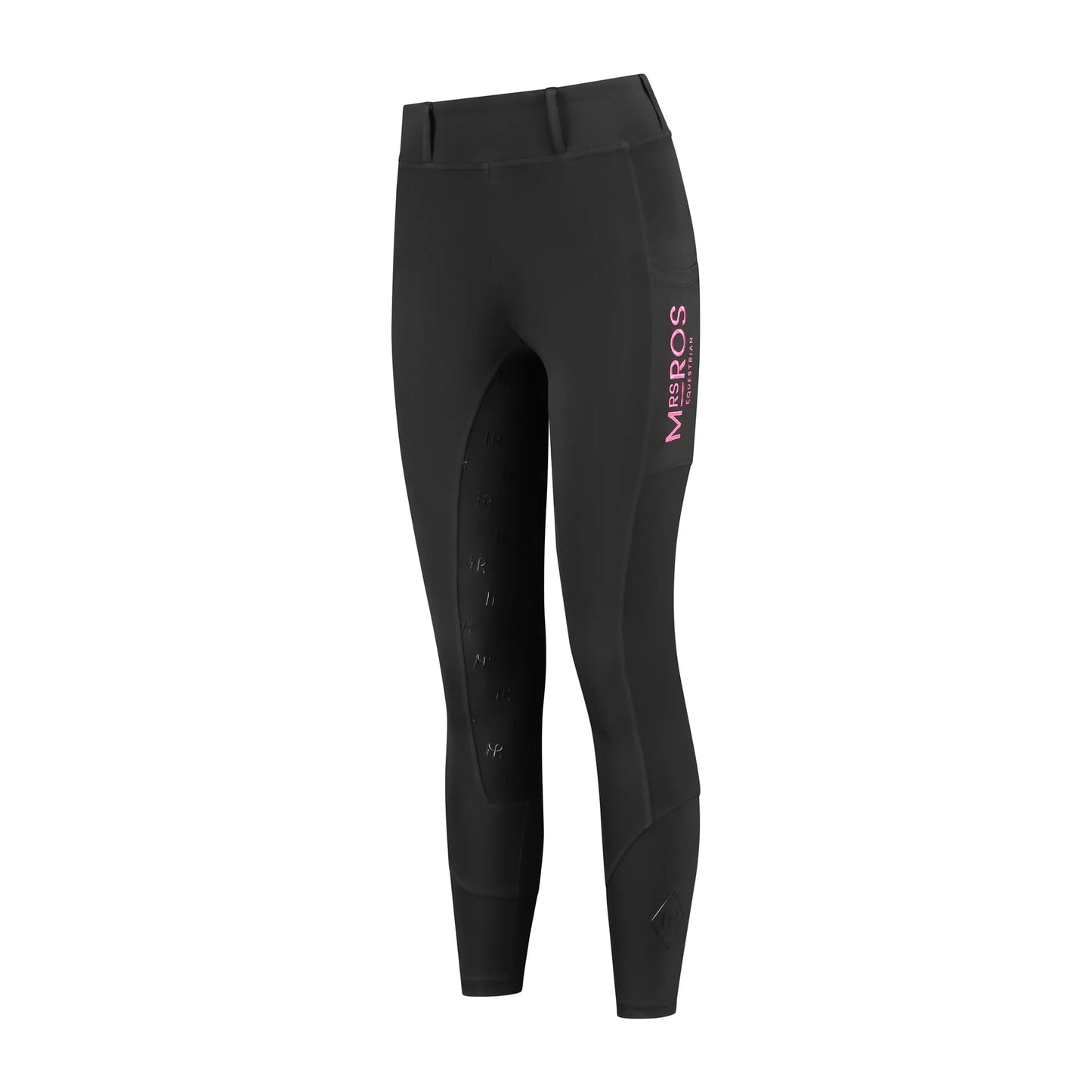 MRS.ROS - Silhouette Riding Breeches - Fuchsia Schwarz