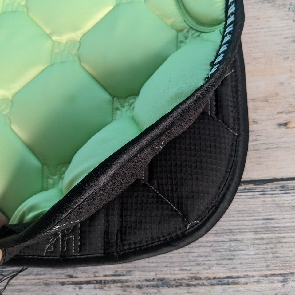 MRS. ROS - Charmer Dressage Saddle Pad - Pastel Green