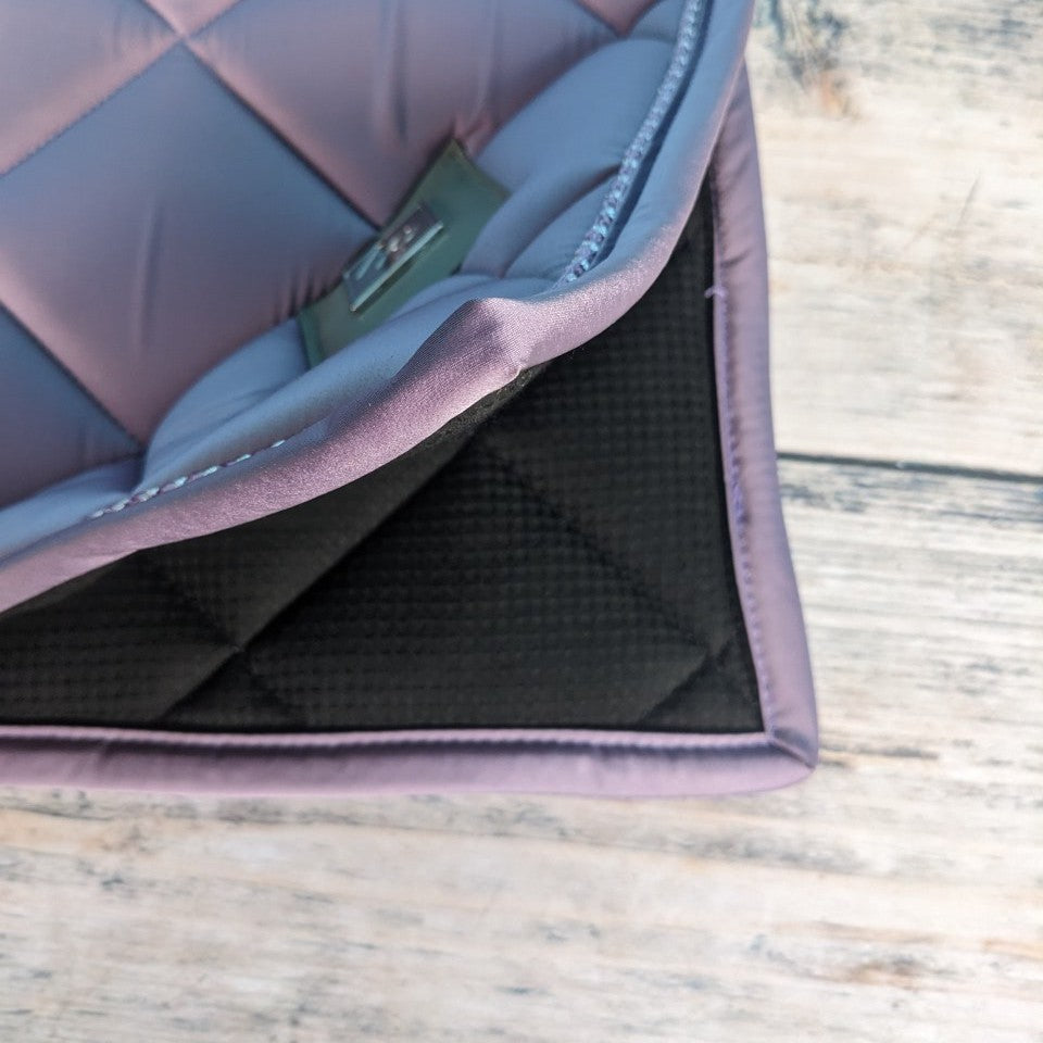 MRS. ROS - Charmer Dressage Saddle Pad - Smokey Purple