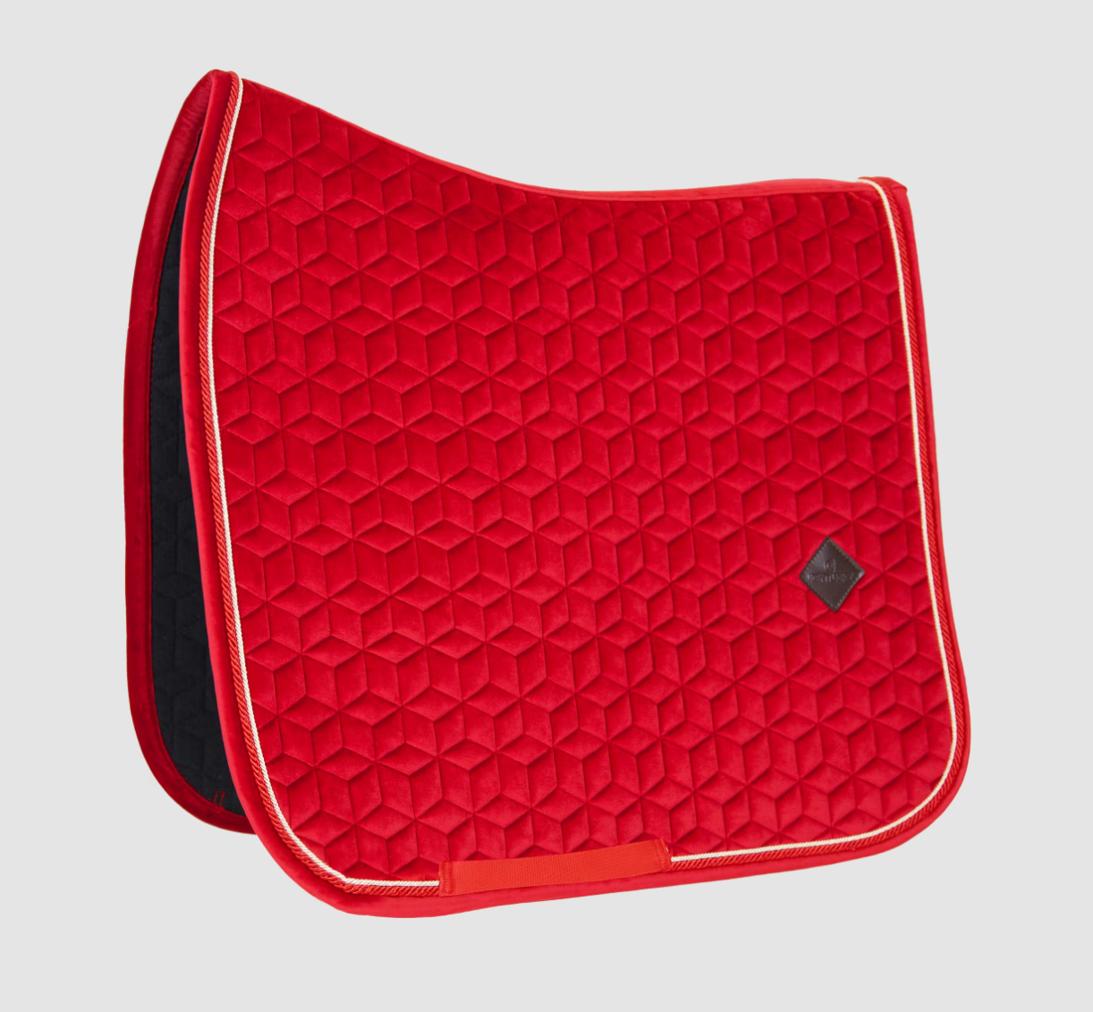 Kentucky Schabracke Velvet Dressur - Rot