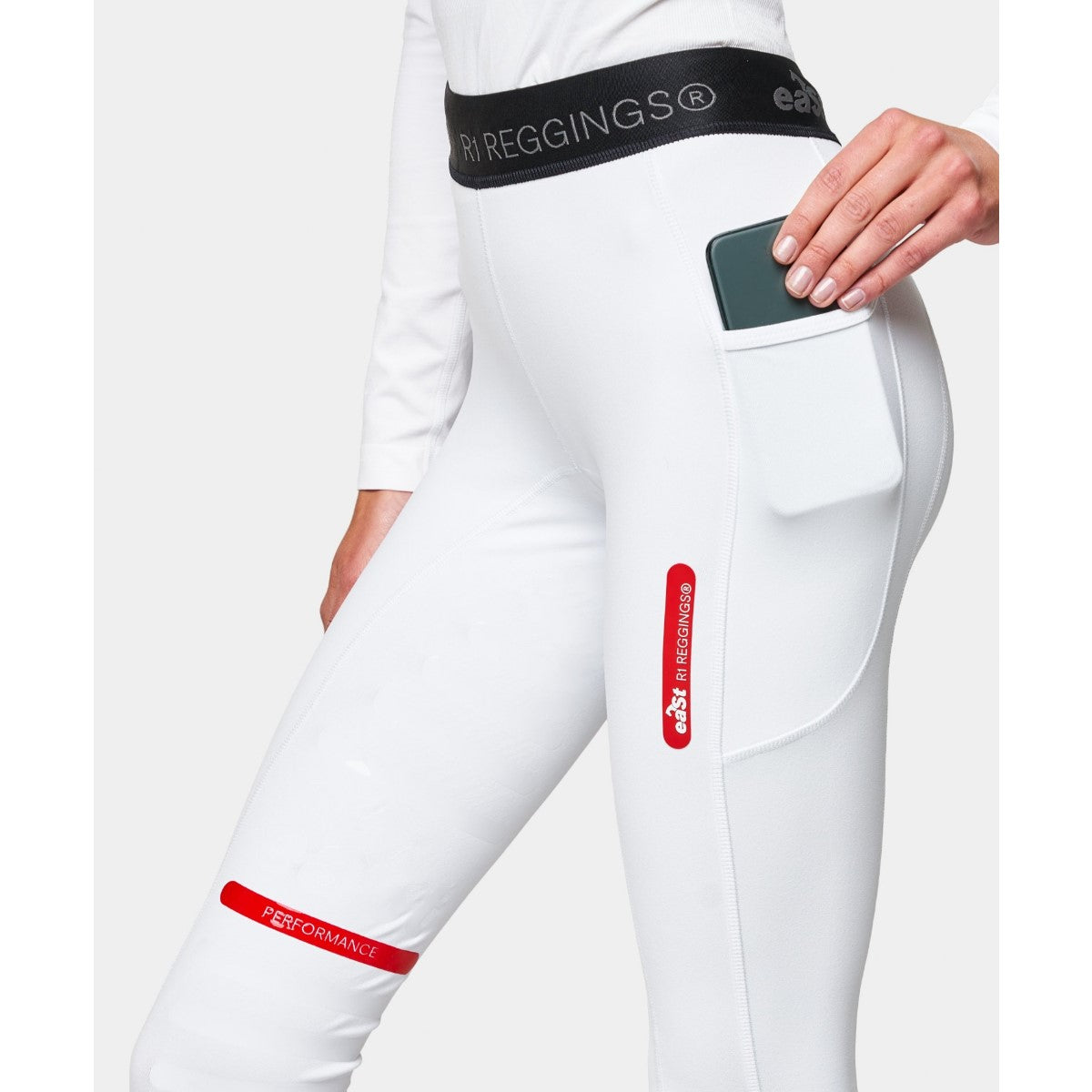 eaSt REGGINGS® R1 Reitleggins - weiß für Damen & Kinder