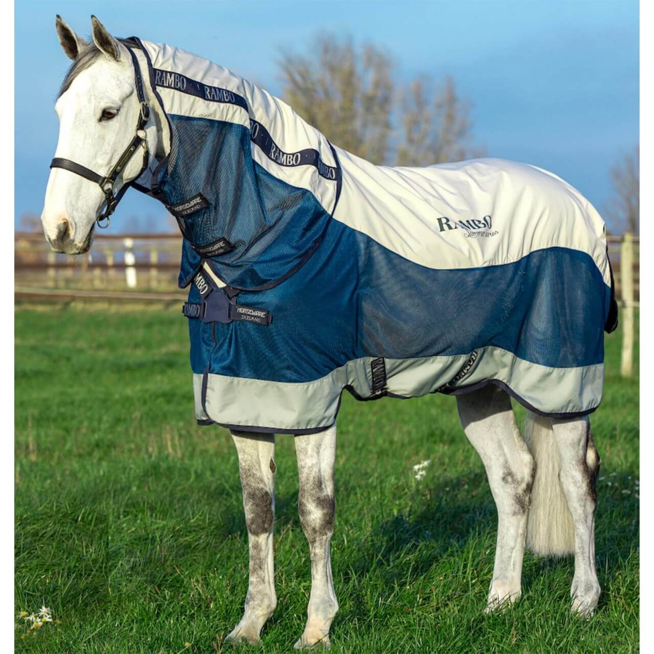 Horseware Ireland RAMBO SUMMER SERIES 0g - Navy/Silber