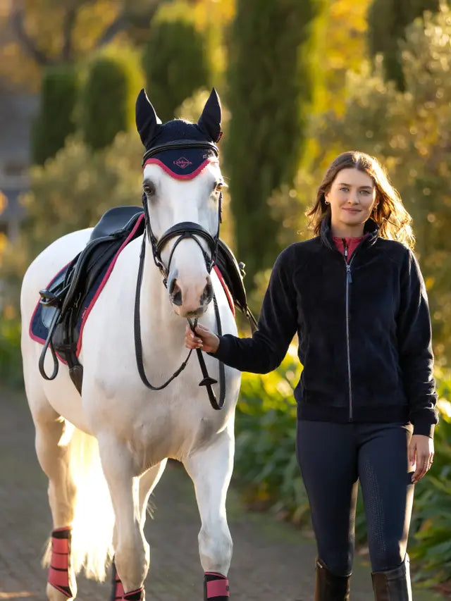 LeMieux - Liberty Fleece-Jacke Navy
