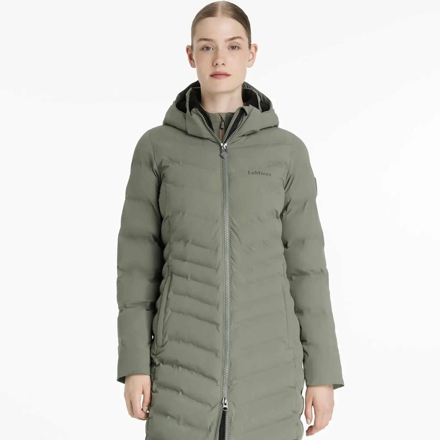 LeMieux - Hayley Wasserabweisender Longline Steppmantel Rosemary