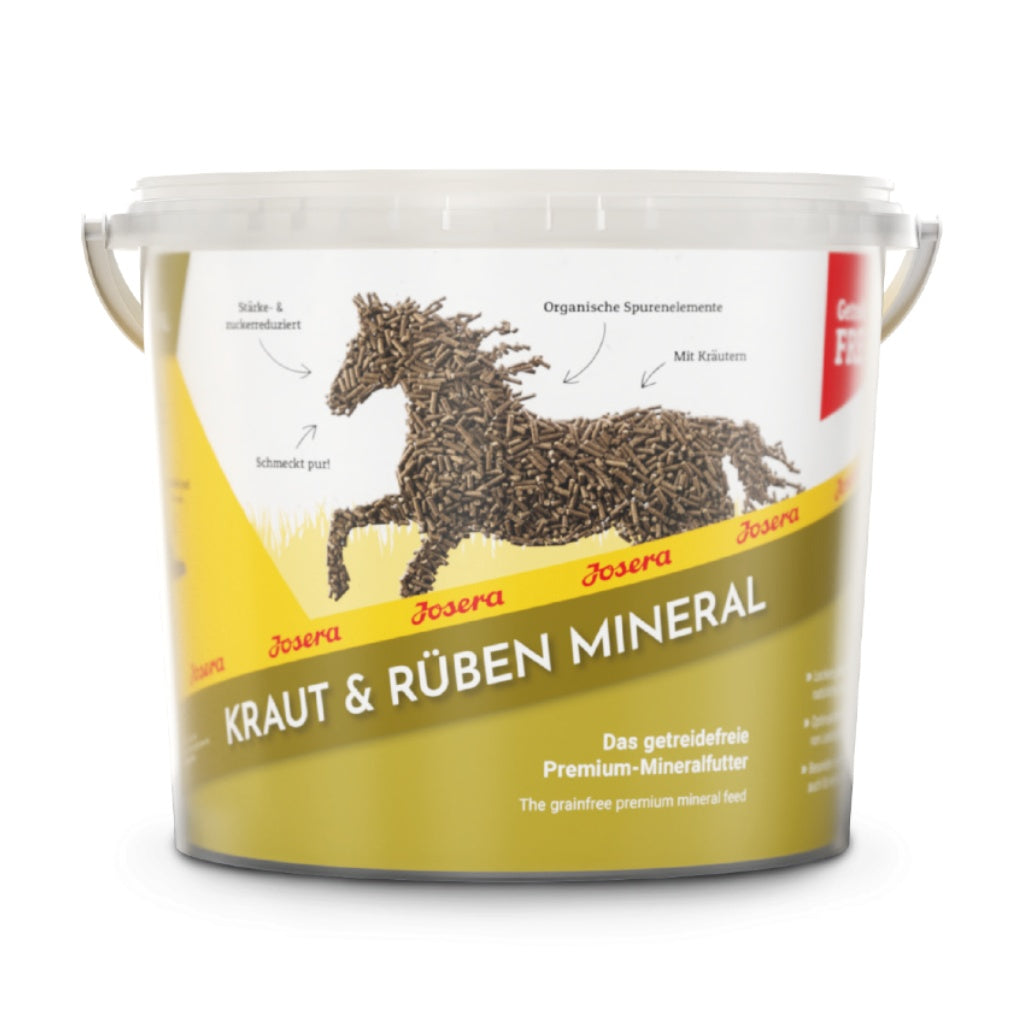 Josera Kraut & Rüben Mineral - Das getreidefreie Premium-Mineralfutter