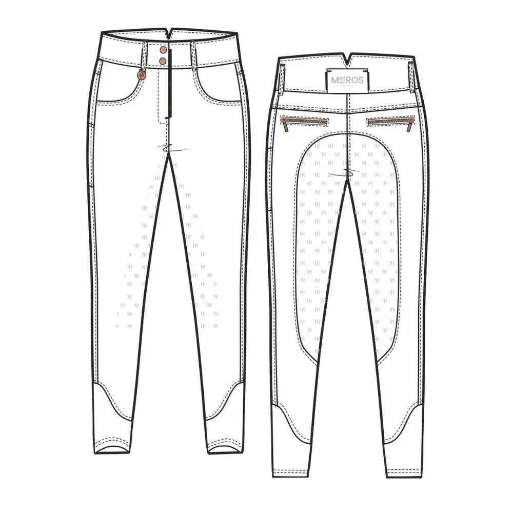 MRS. ROS Riding Breeches Amsterdam - Black