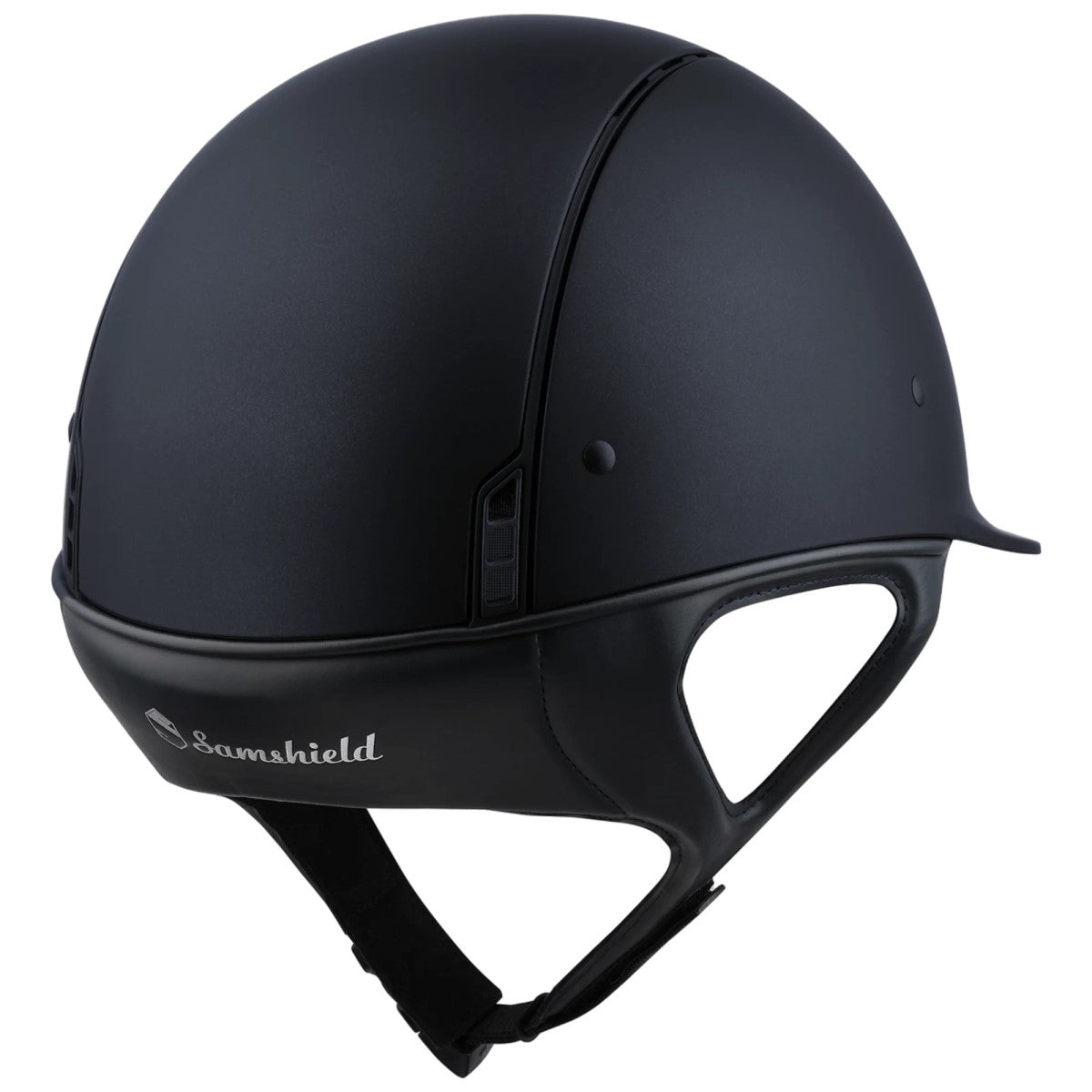 Samshield Reithelm "Shadowmatt Dark Line" schwarz Größe S (52-56cm)