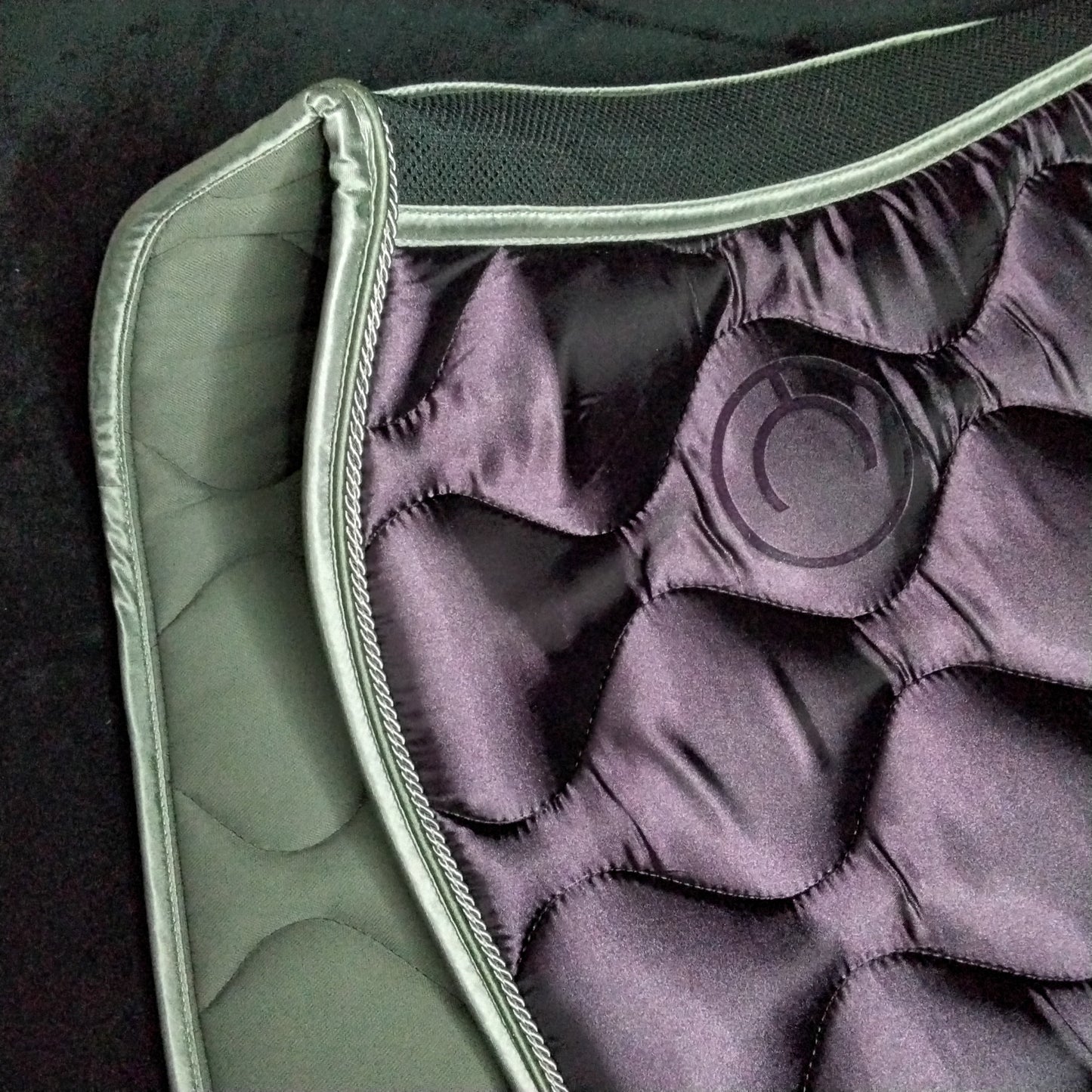 MONTAR DLux Saddle Pad Burgundy Dressage & Jump