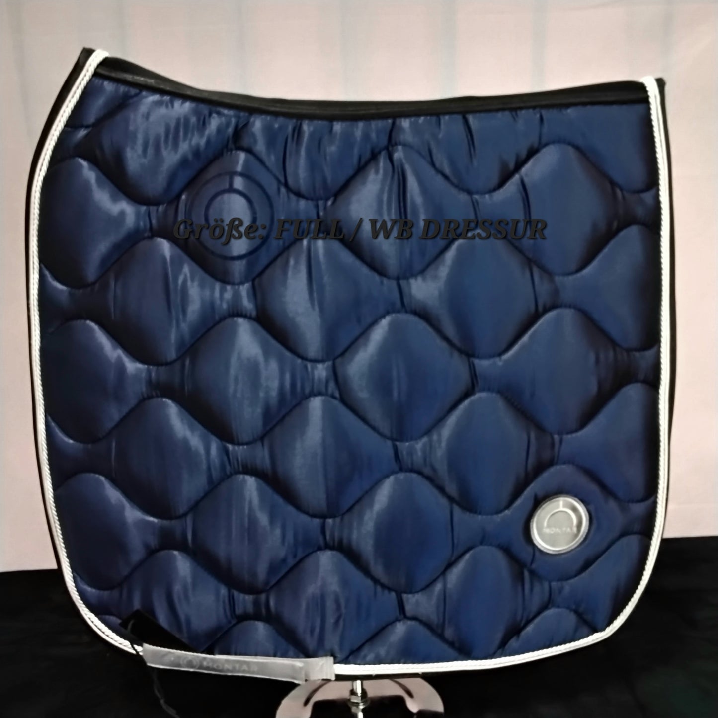 MONTAR DLux Saddle Pad Navy Dressage & Jump