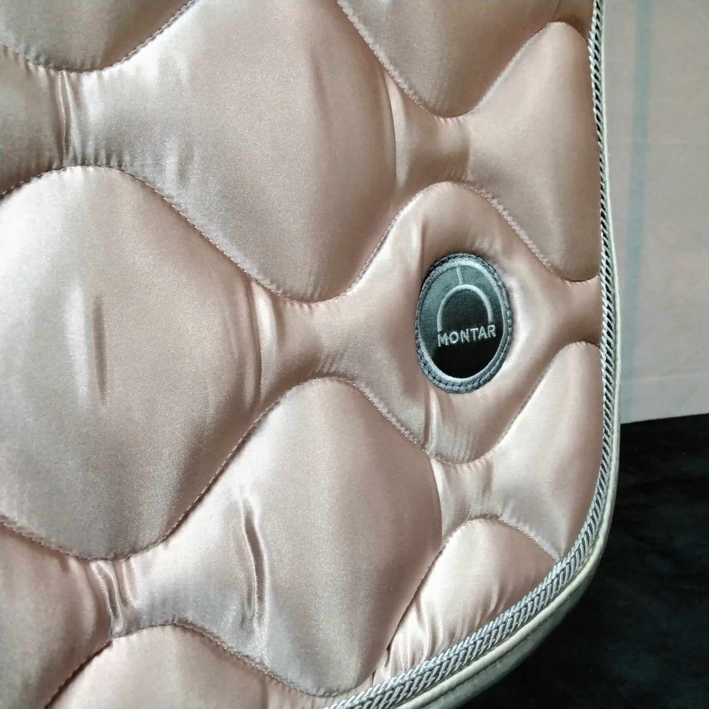 MONTAR DLux Saddle Pad Dusty Pink Dressage & Jump