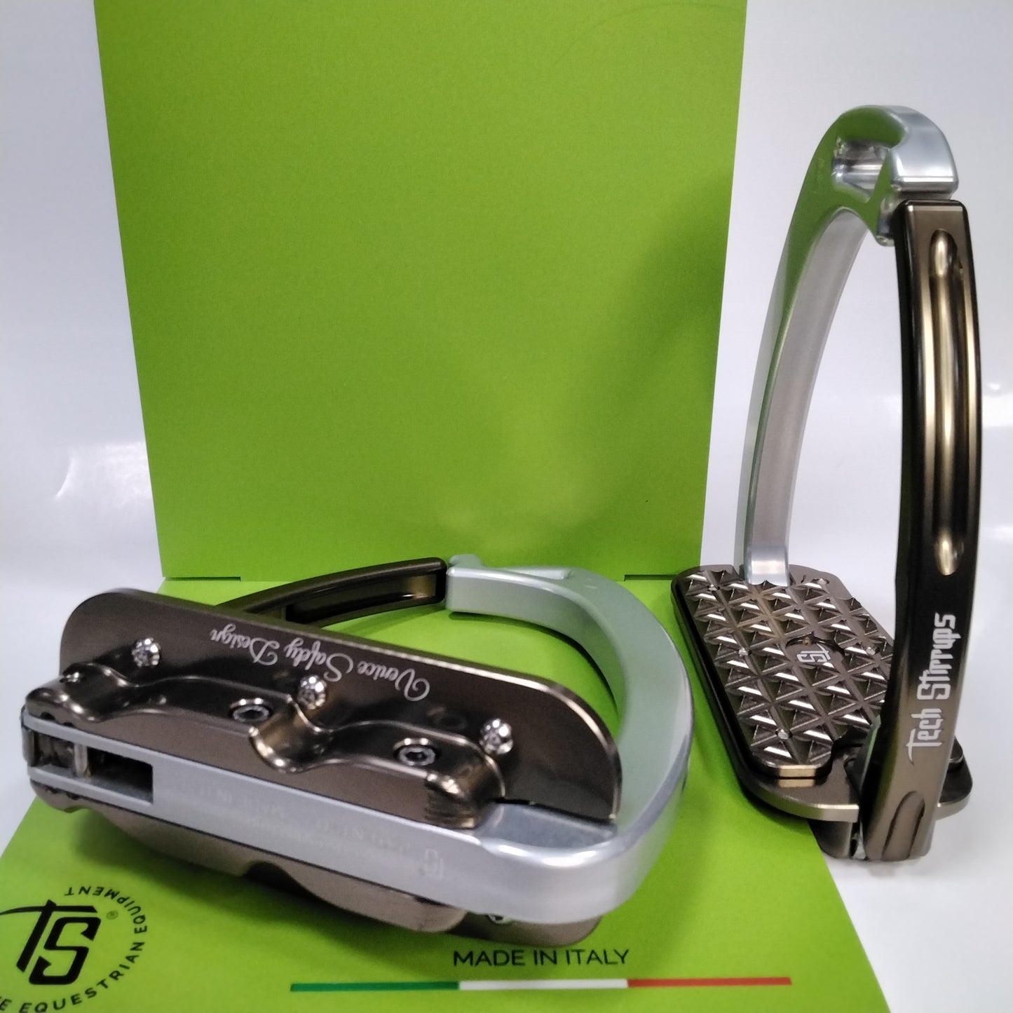 Tech Stirrups VENICE EVO stirrup Silver/Brown