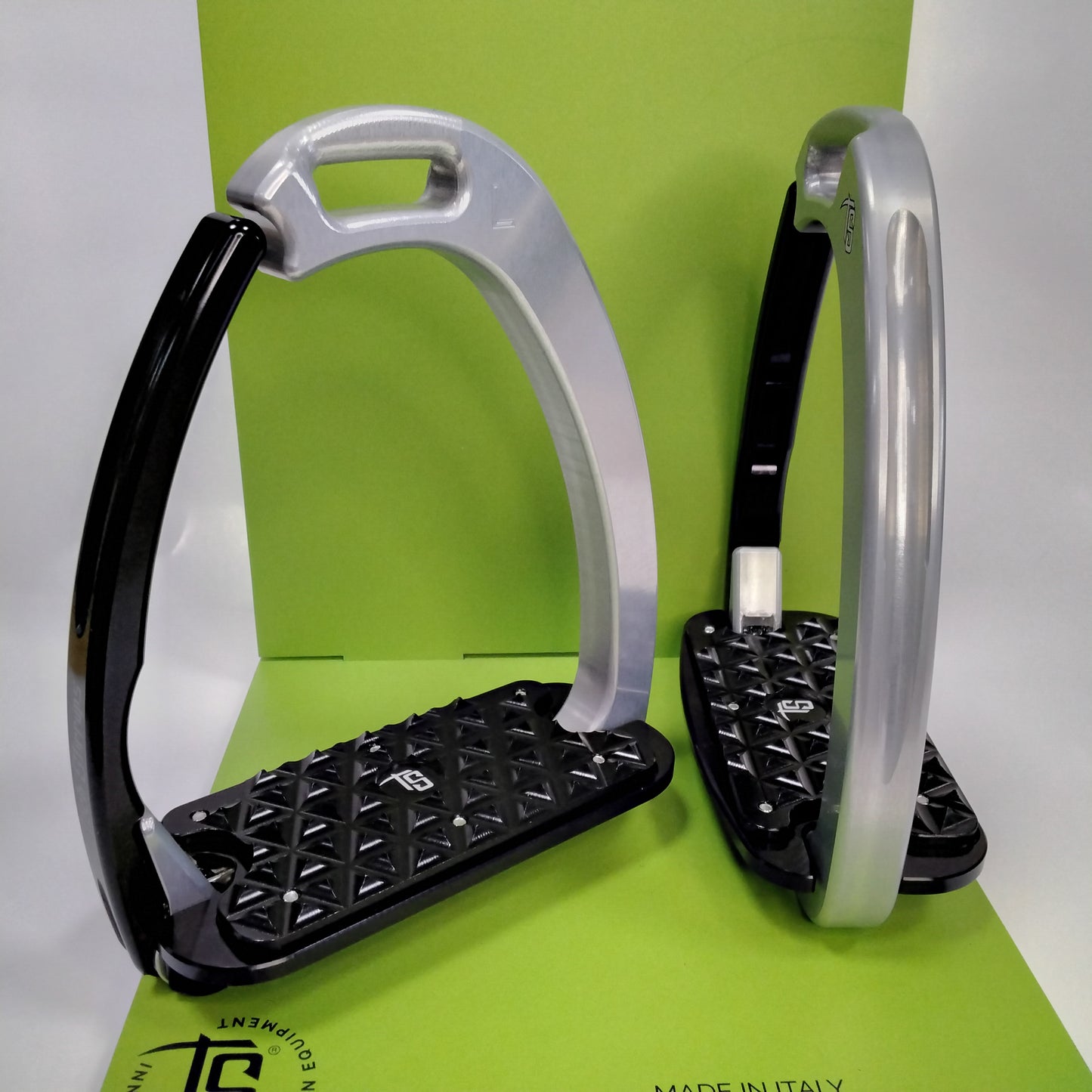 Tech Stirrups VENICE EVO safety stirrup SILVER/Black