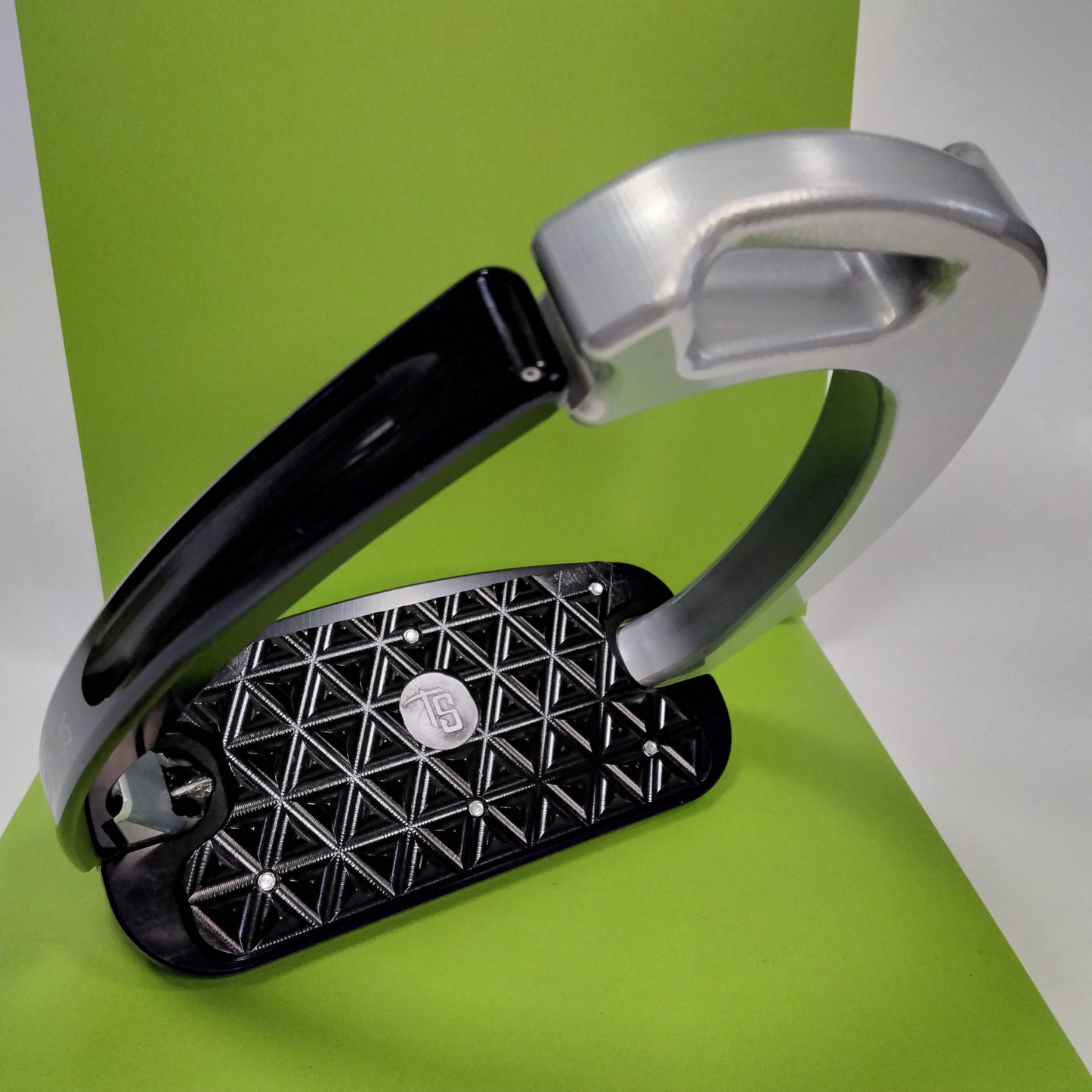 Tech Stirrups VENICE EVO safety stirrup SILVER/Black