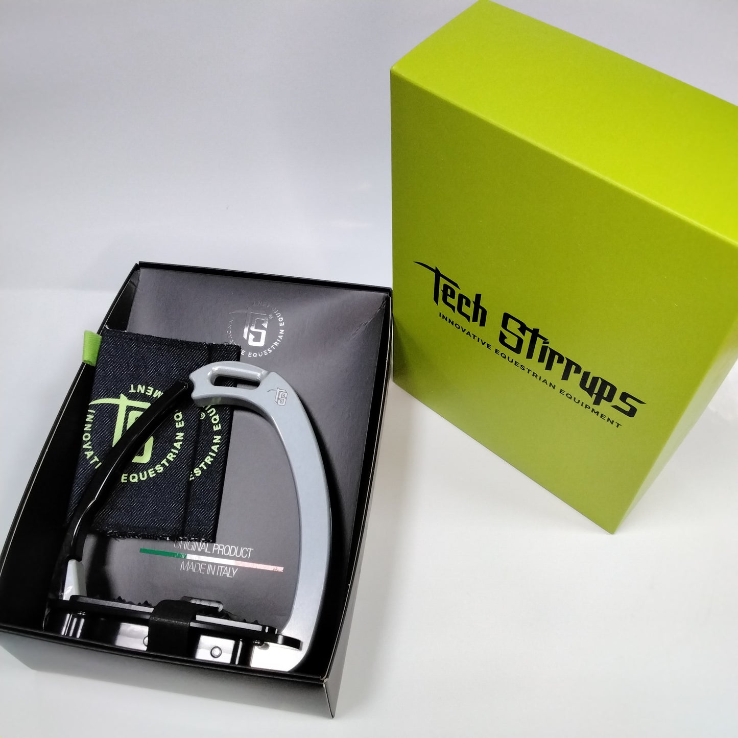Tech Stirrups VENICE EVO safety stirrup SILVER/Black