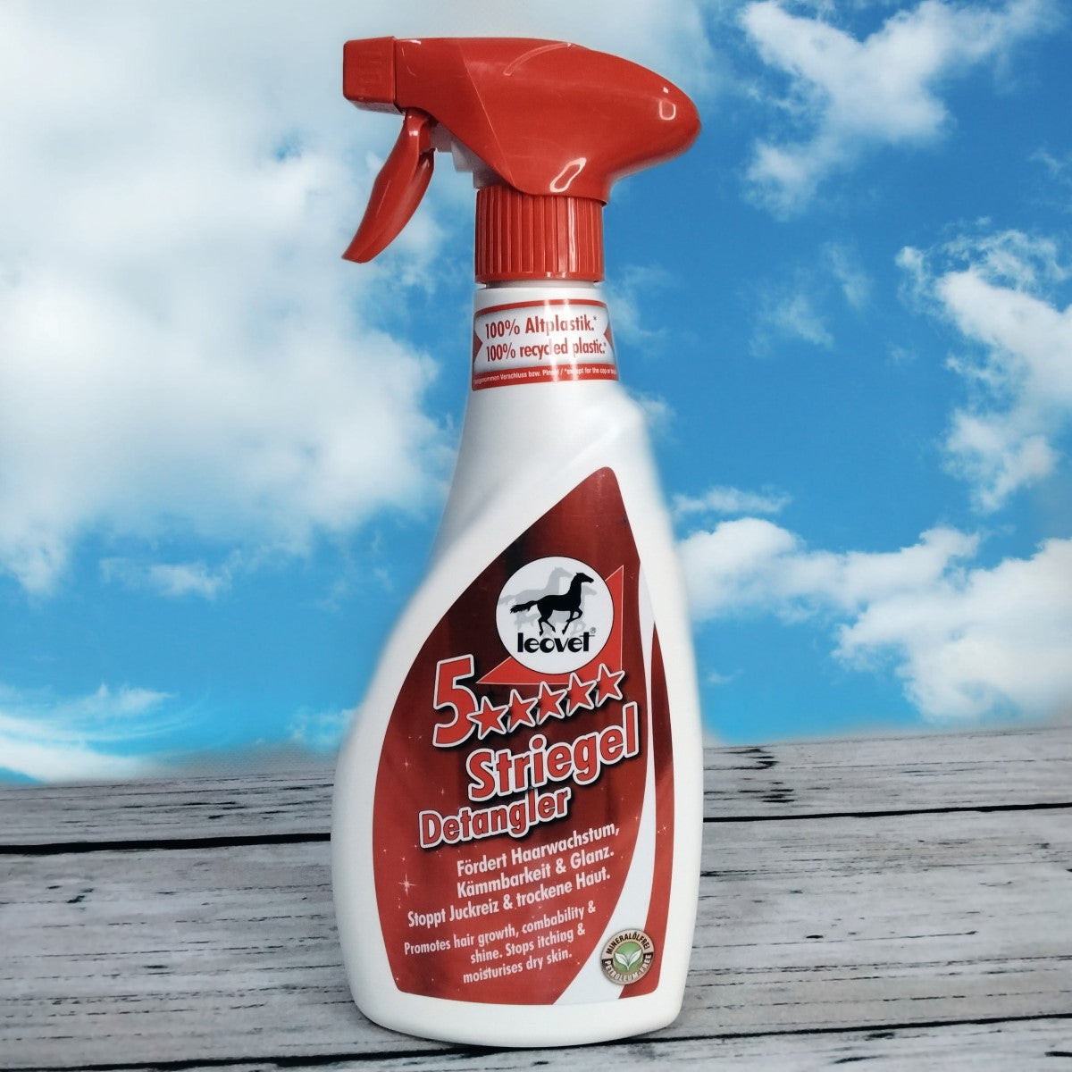 Leovet 5-Sterne Striegel - Premium-Fellpflege mit Arginin