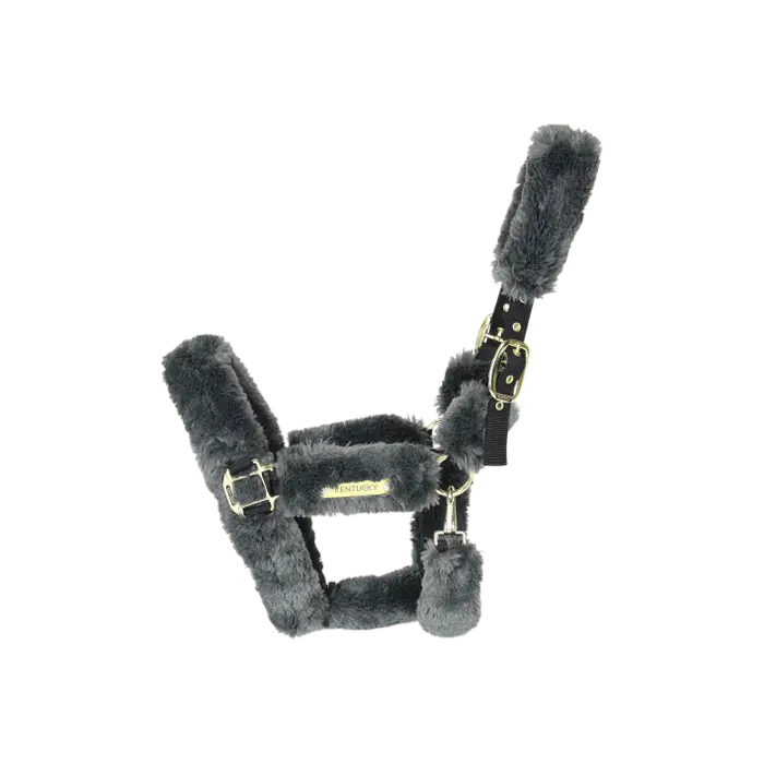 KENTUCKY Lamfell Transport Halfter - Grau