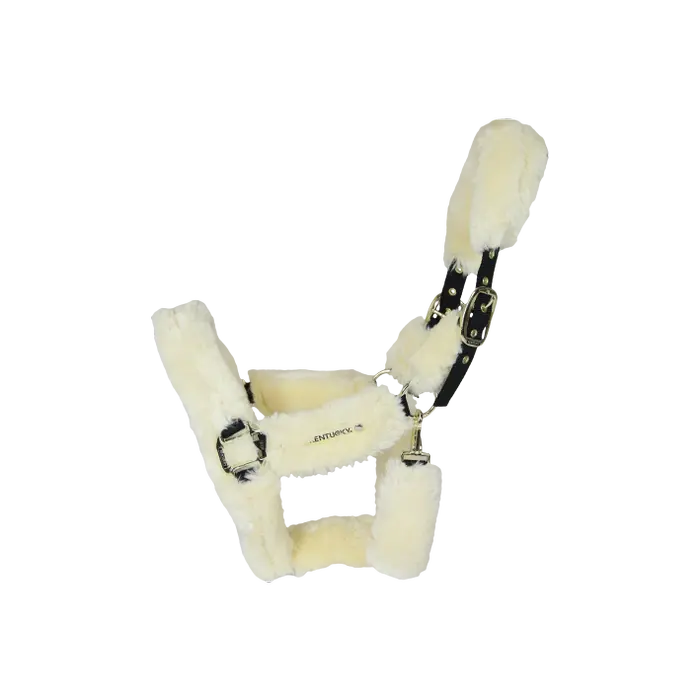 KENTUCKY Lamfell Transport Halfter - Natur