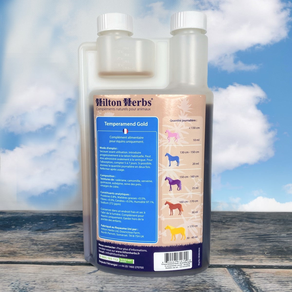 Hilton Herbs Temperamend Gold (Calm&Collected) - Ruhe & Gelassenheit