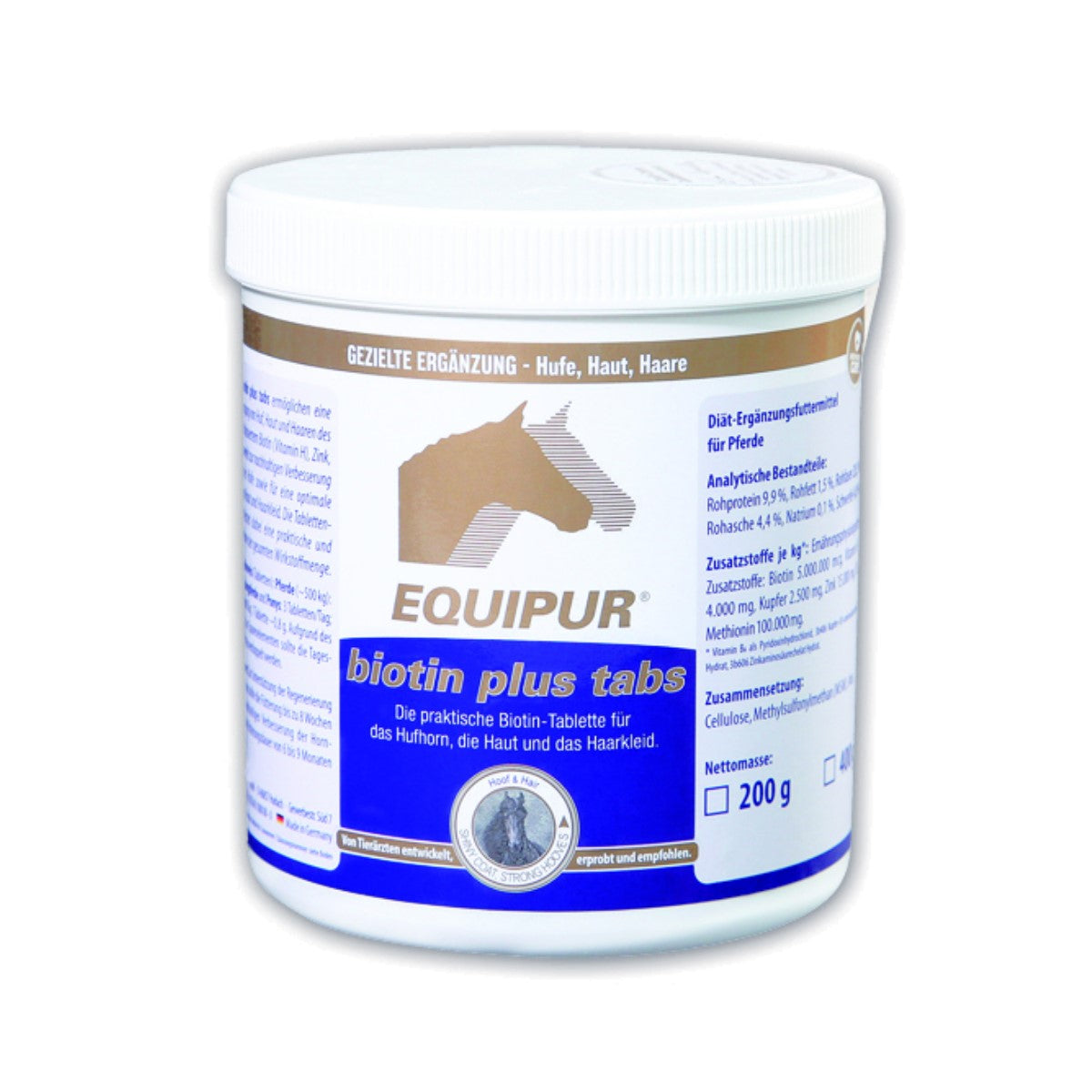EQUIPUR Biotin Plus Tabs - Hufe/Fell