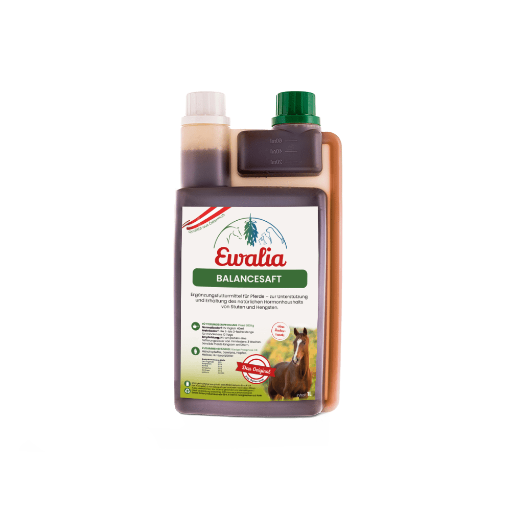 Ewalia - Balancesaft - Mönchspfeffer für mehr innere Balance und Rittigkeit
