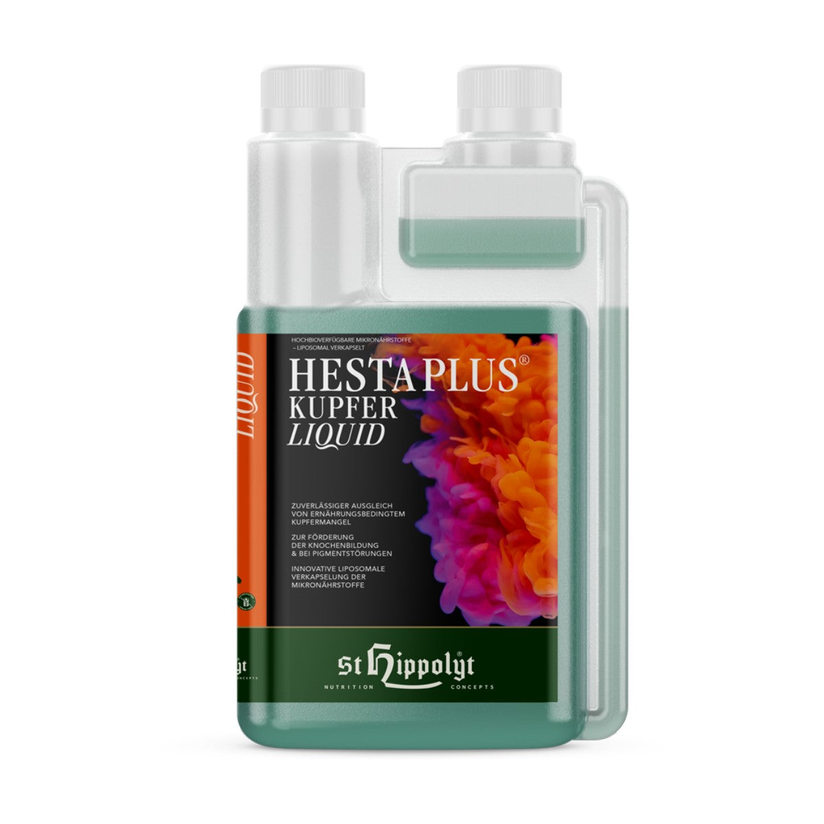 St. Hippolyt Hesta Plus Kupfer Liquid - Knochenbildung, Kupfermangel, Pigmentstörungen