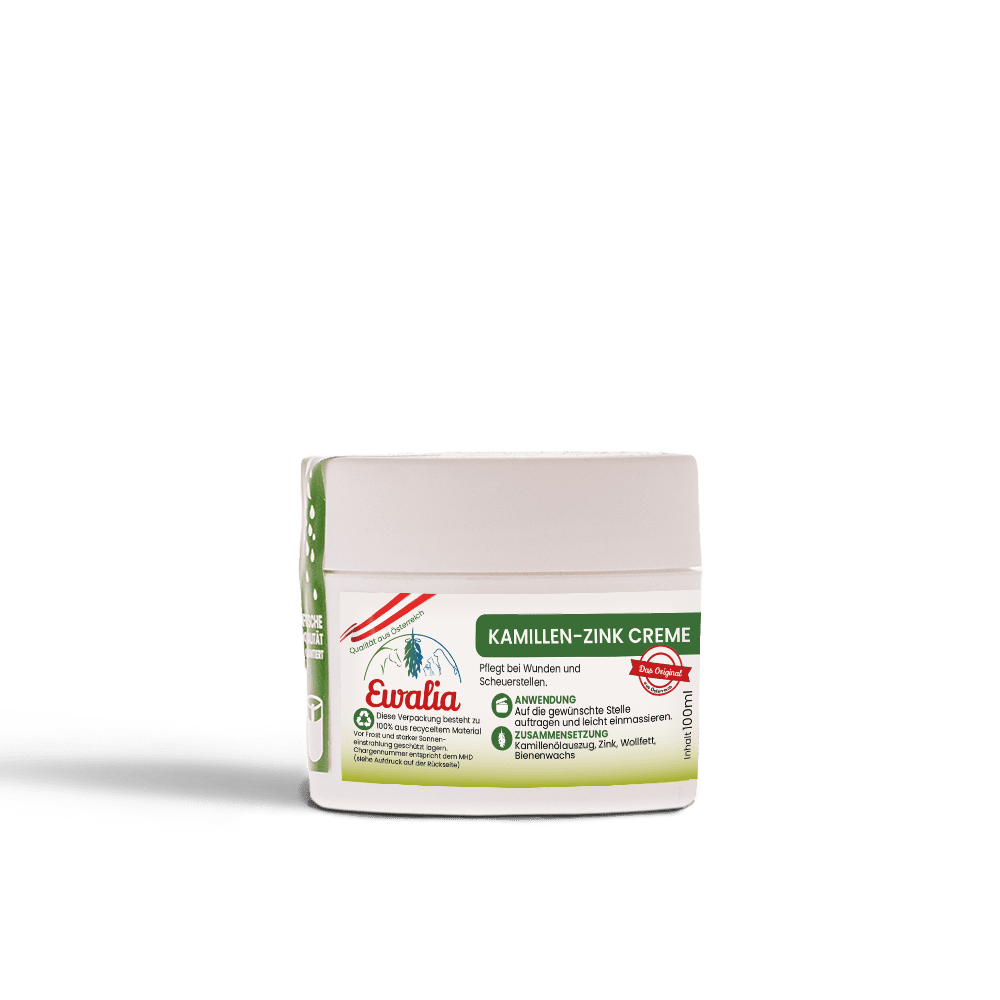 Ewalia Kamillen-Zink Creme - bei Wunden & Scheuerstellen