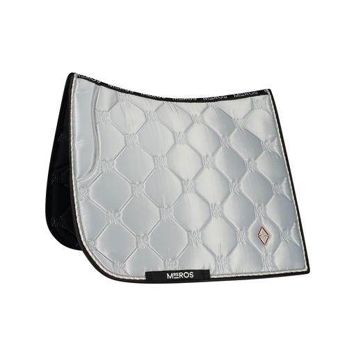 MRS. ROS -  Charmer Dressage Saddle Pad - Oyster Grey