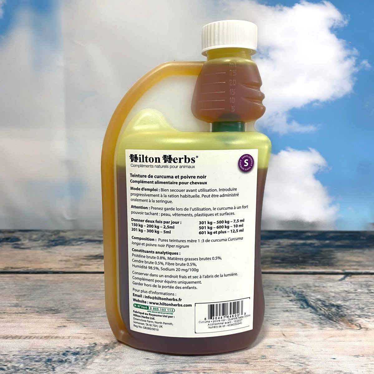 Hilton Herbs - Kurkuma & schwarzer Pfeffer für Verdauung & Gelenke