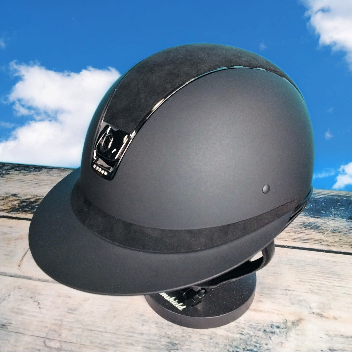 Samshield Reithelm MissShield "Shadowmatt" schwarz Größe L (57-61 cm)
