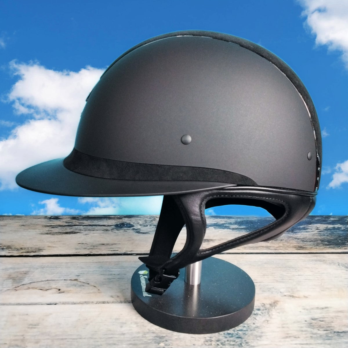 Samshield Reithelm MissShield "Shadowmatt" schwarz Größe L (57-61 cm)