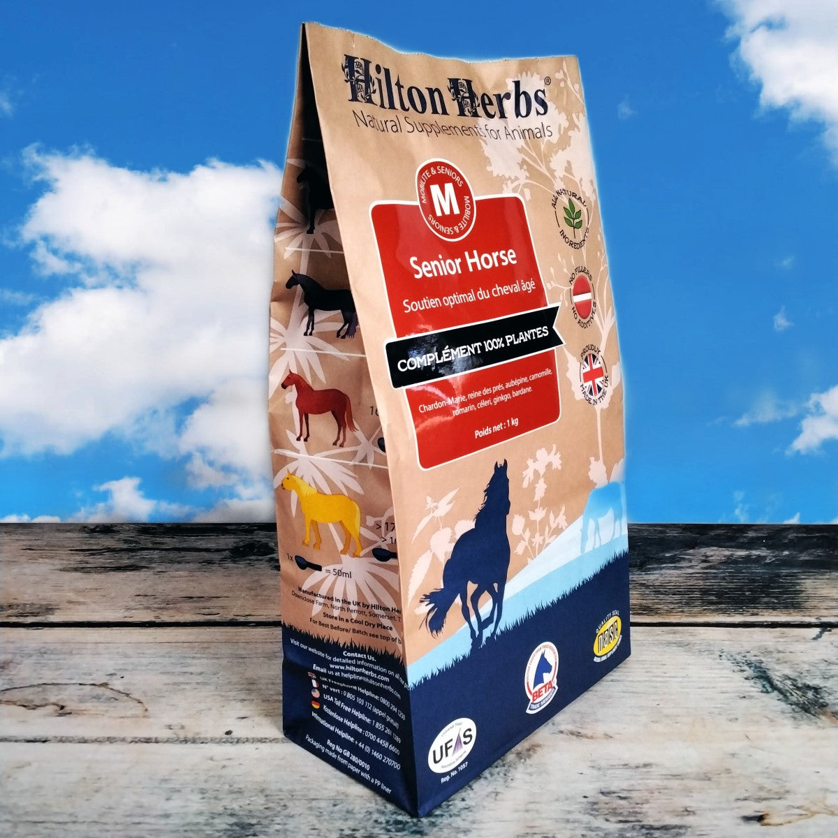Hilton Herbs Senior Horse - Vitalität durch Kräuter für ältere Pferde
