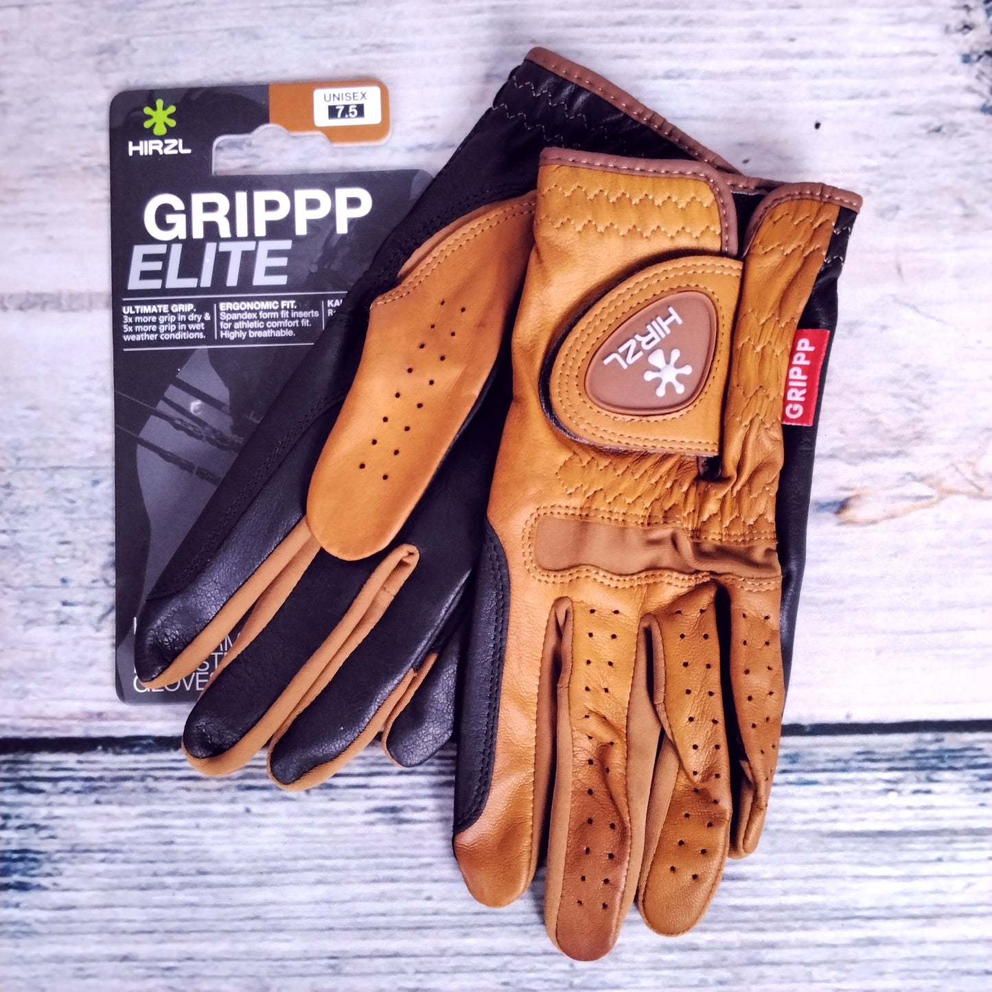 HIRZL High Performance Equestrian Gloves GRIPPP ELITE Brown