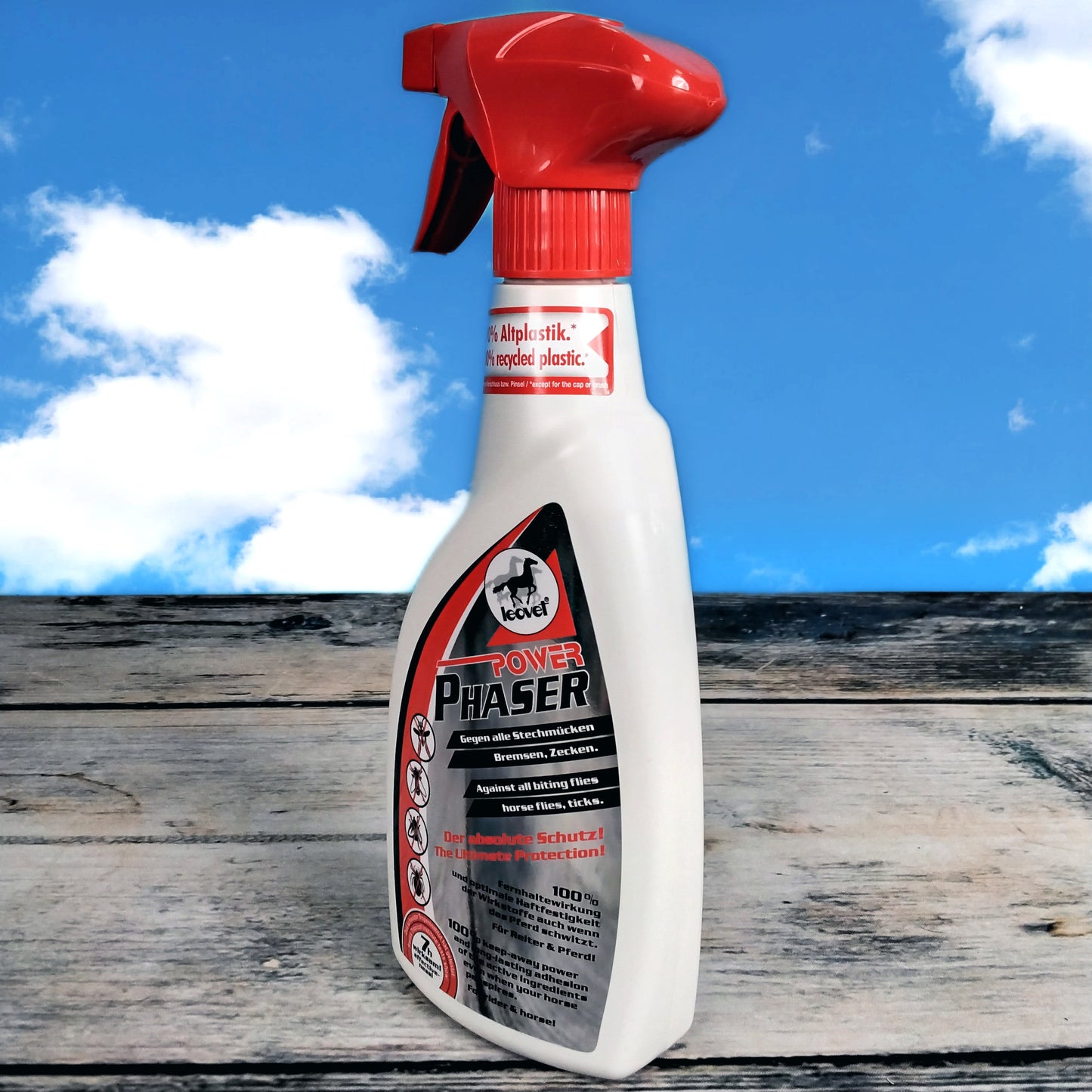 Leovet - Power Phaser 550 ml - der absolute Schutz - gegen alle Stechmücken, Bremsen, Zecken