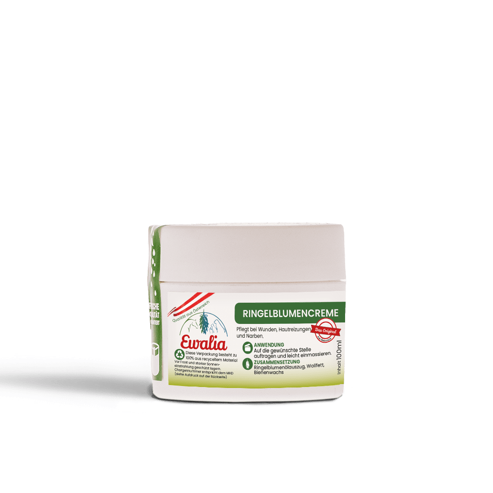 Ewalia Ringelblumencreme - bei Wunden, Hautreizungen & Narben