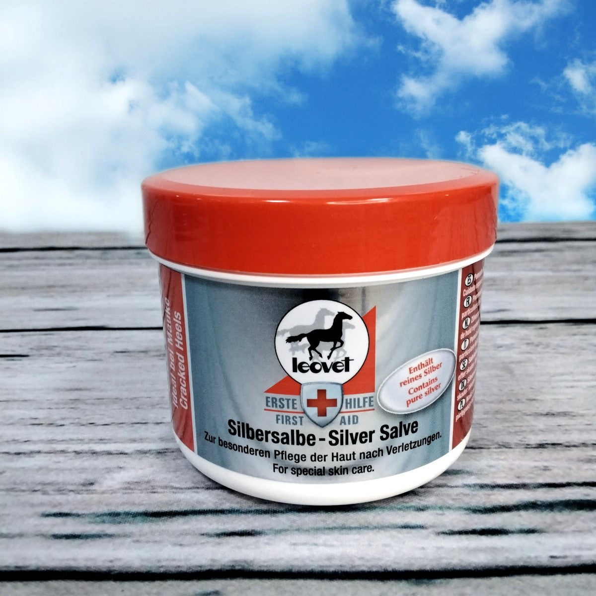 Leovet Silbersalbe - Erste Hilfe für die Haut