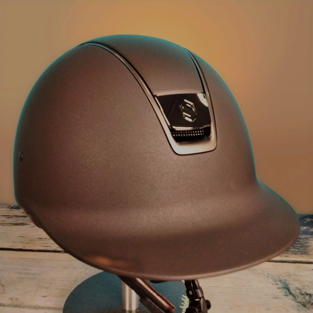 Samshield Reithelm "Shadowmatt Standard" braun Größe M (55-58 cm)
